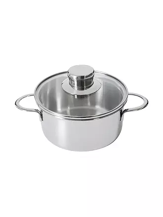 KELOMAT | MINI Bratentopf mit Glasdeckel 14 cm | 